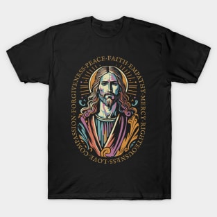 Jesus Christ Love Faith Christian Gift Idea T-Shirt